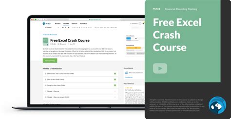 Free Excel Crash Course Overview .